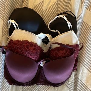 4 AERIE/PINK bras